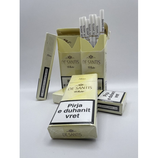 Сигарети De Santis Slims White