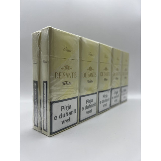 Сигарети De Santis Slims White
